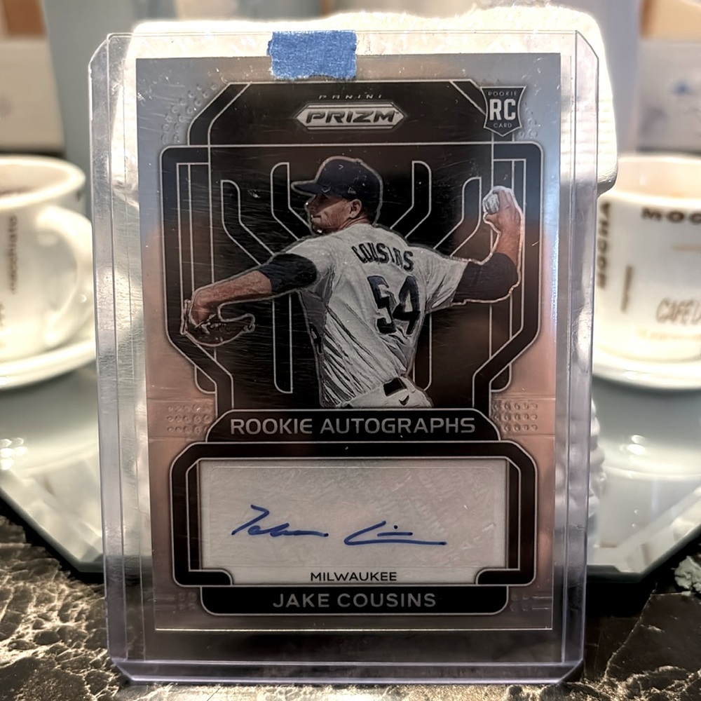 Jake Cousins Autographed Sports Card